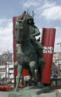 sanada yukimura Ueda estatua